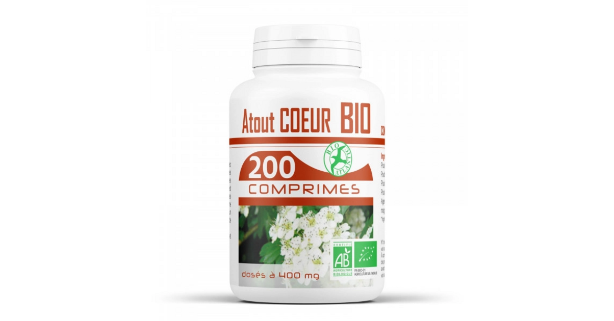 Complément Alimentaire Olivier Bio - 200 Gélules - Conditionné En France